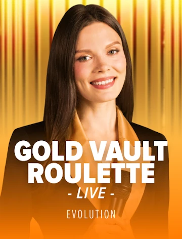 Gold Vault Roulette live table at Gamblezen Casino