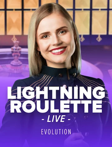 Lightning Roulette live table at Gamblezen Casino