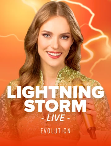 Lightning Storm live game by Evolution